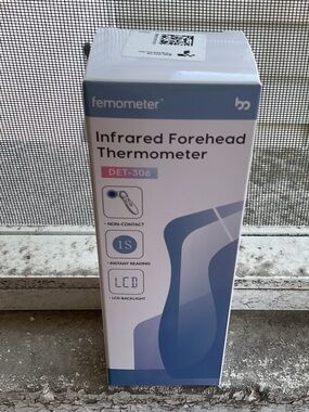 Blue Infrared Forehead Thermometer - DET-306